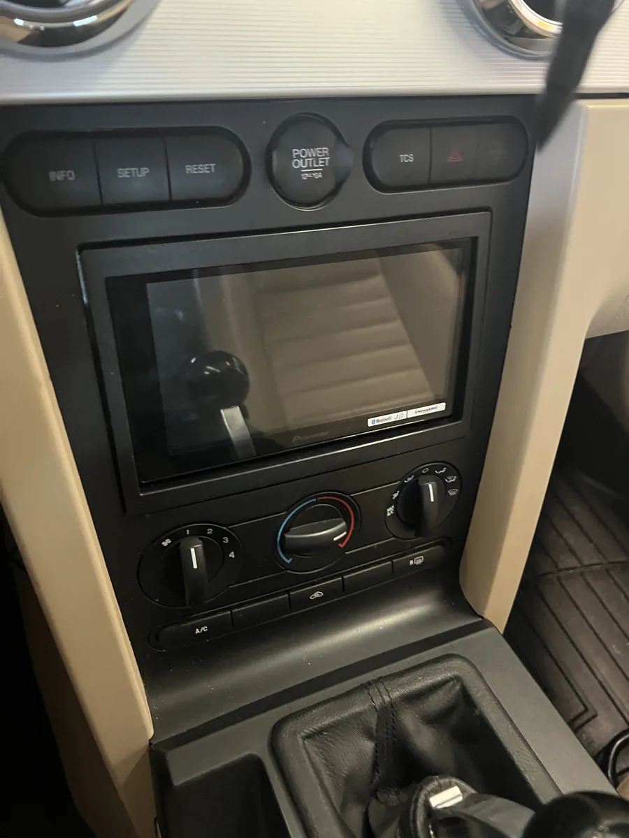 Lavigne's Car Audio installed a car stereo head unit in a vehicle dash in North Bay, Ontario